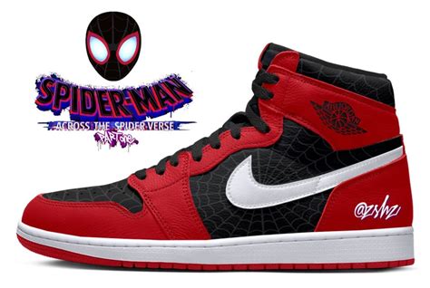 SPIDER MAN ACROSS THE SPIDER VERSE NIKE AIR JORDAN 1 HIGH OG SPが2023年