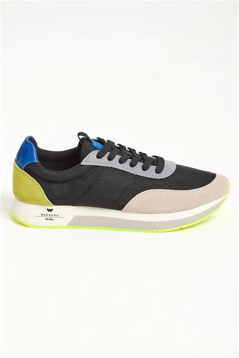 Sneakersy Damskie Raro WEEKEND MAX MARA Czarny 2357610132 003 Sklep