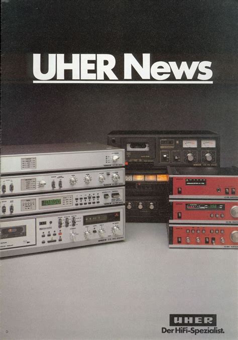 Infrequent Sound Sex Tex Technology Uher LG 130 Stereo Mono
