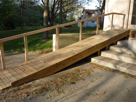 Wooden Handicap Ramp Designs