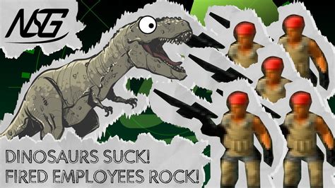 Dinosaurs Suck Fired Employees Rock Secret Missions Review Candc