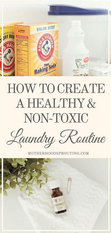 How To Make The Switch To A Non Toxic Laundry Routine Motherhood Sprou Homemade Laundry