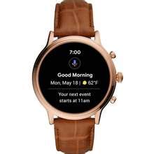 Gen Smartwatch Julianna Hr Rose Gold Tone Stainless Steel Mesh Ftw