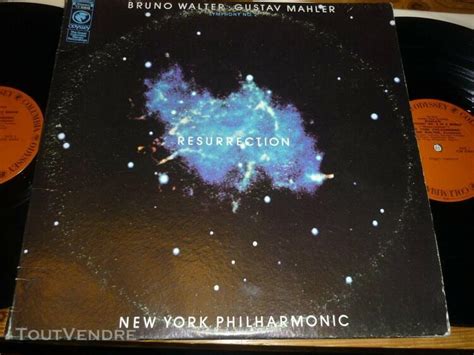 Bruno Walter Mahler Symphonie No 2 Resurrection Double Lp En France