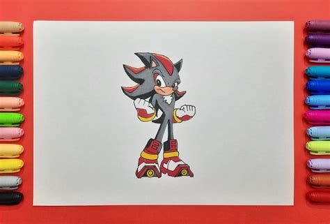 How To Draw Shadow Easy Sonic The Hedgehog Artofit