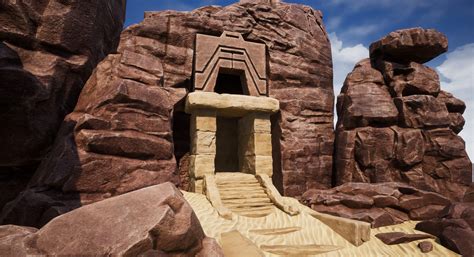 Secret Desert Entrance by Florin_Ias