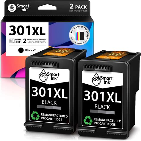 Ink Jungle Refilled 301 Black Colour Ink Cartridge Replacement For