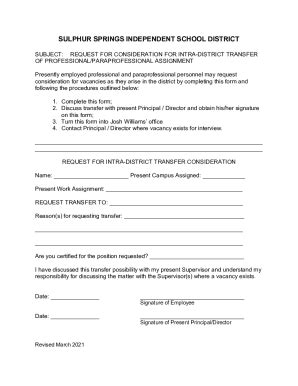 Fillable Online OF PROFESSIONAL PARAPROFESSIONAL ASSIGNMENT Fax Email