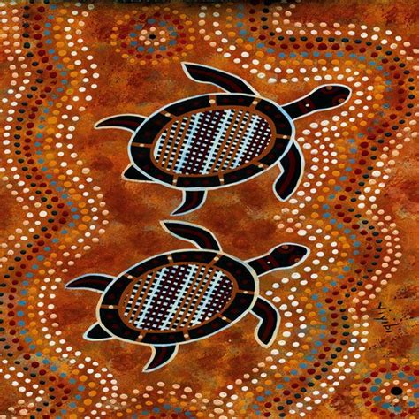 Aboriginal Turtle Paintings