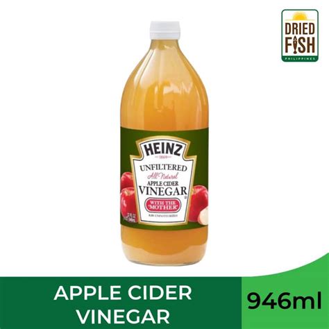 Heinz All Natural Unfiltered Apple Cider Vinegar With The Mother