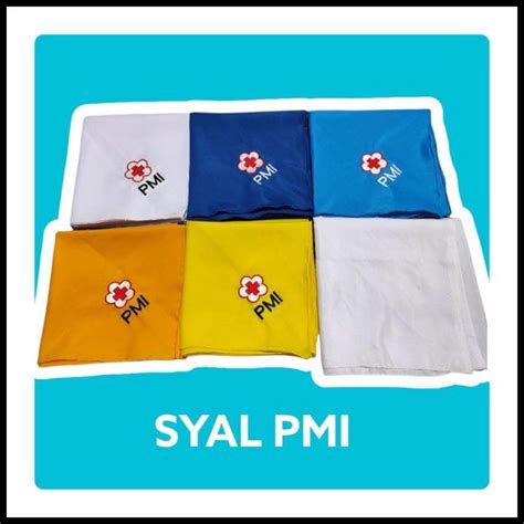 Jual Termurah Slayer Pmr Pmi Ukuran X Cm Logo Bordir Shopee