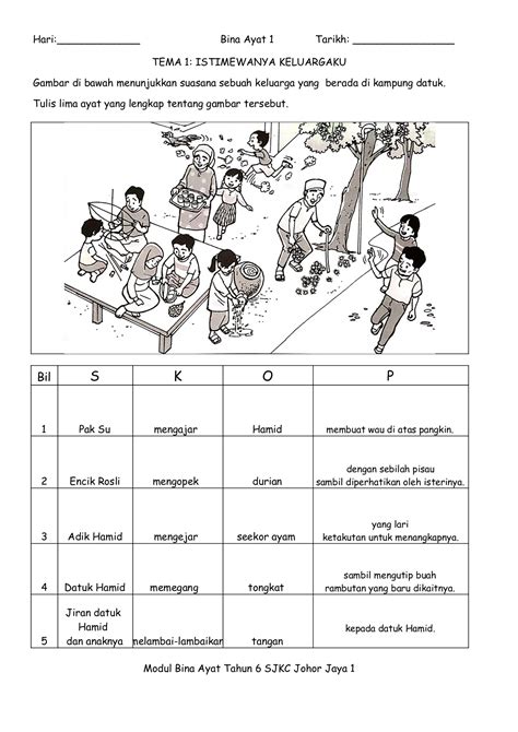 Latihan Membina Ayat Tahun 5 Bina Ayat Tahun 4 Works Modafinil24