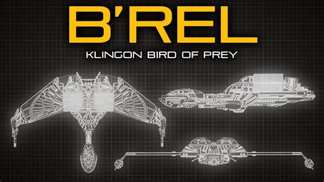 Star Trek B Rel Class Klingon Bird Of Prey Ship Breakdown YouTube