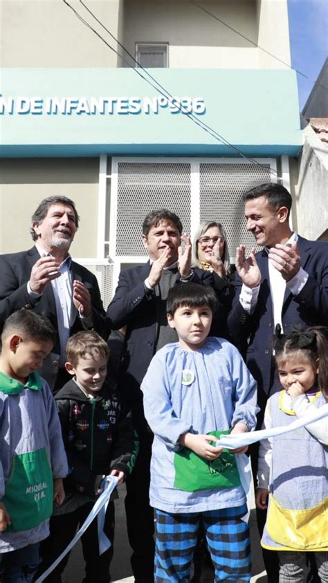 Axel Kicillof Hoy Vamos A Completar 180 Nuevos Edificios Educativos