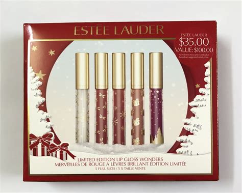 Set Son Estee Lauder Limited Edition Lip Gloss Wonders M Shop H Ng