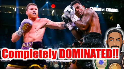 Canelo Dominates Jermell Charlo In Every Round And Wins A Unanimous