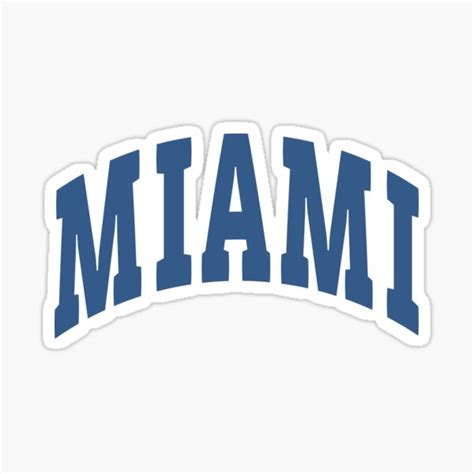 Miami Capital Sticker For Sale By Lukassfr Redbubble