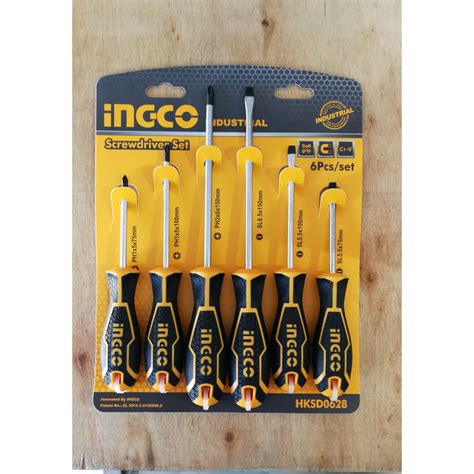 Jual Ingco Hksd Obeng Set Pcs Obeng Industri Screwdriver Set Pcs