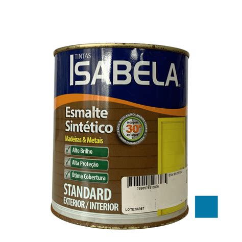 Tinta Esmalte Sintético Azul Del Rey Isabela 900ml Toko Tintas