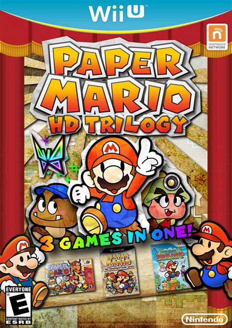 Paper Mario Hd Trilogy By Fawfulthegreat64 On Deviantart