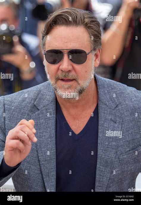 Russell Crowe Actor The Nice Guys Photocall Th Cannes Film