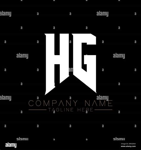 Hg Letter Logo Design Initial Letters Hg Gaming S Logo Icon For