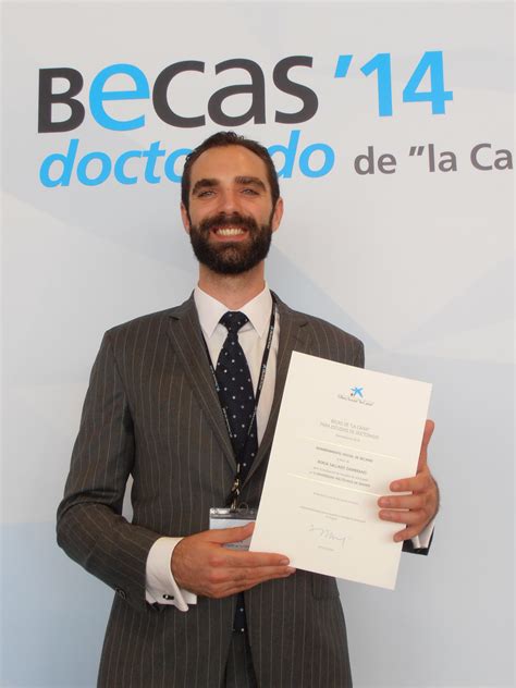 Award La Caixa Fundation Grant For Phd Candidates On Excellence