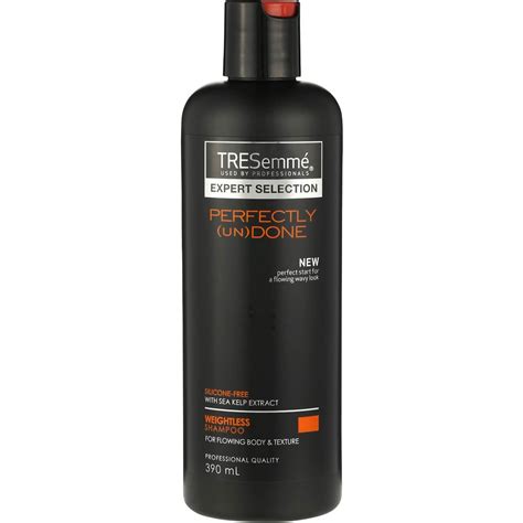 Tresemme Expert Selection Shampoo Perfectly Undone 390ml Woolworths