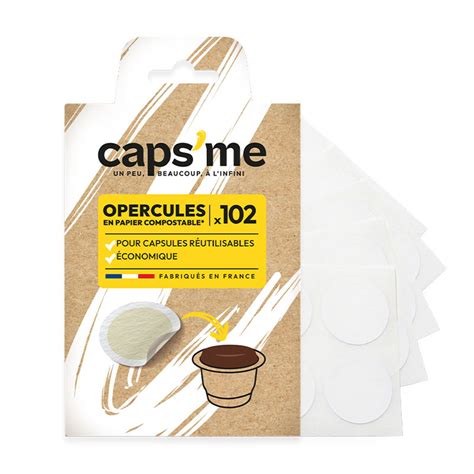 Capsme Capsules Nespresso® Rechargeables