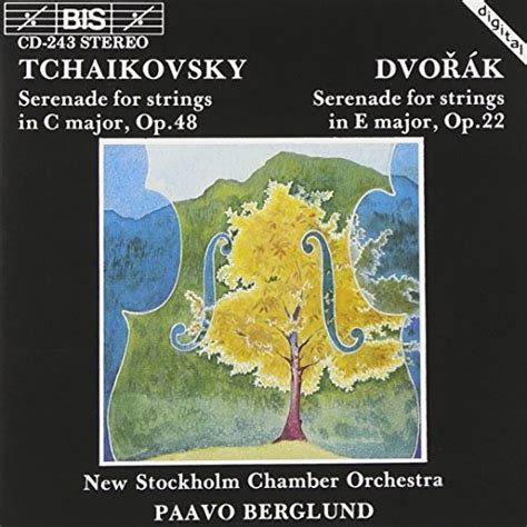 Tchaikovsky Dvorak String Serenades By Dvorak Antonin Tchaikovsky