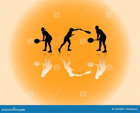 Trainer Silhouettes Illustration Cartoon Vector