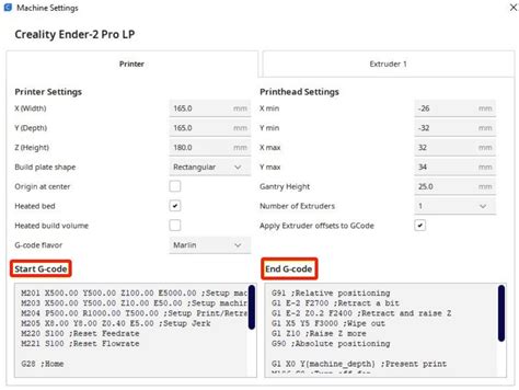 How To Modify The Setting Of G Code In Slicer Creality Blog