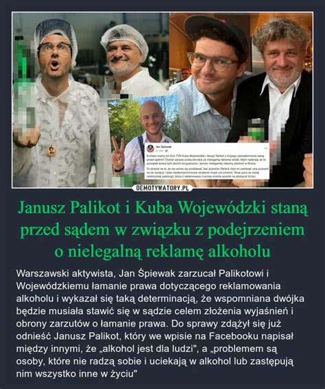 Janusz Palikot I Kuba Wojew Dzki Stan Przed S Dem W Zwi Zku Z