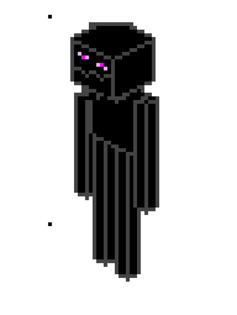 Enderman Pixel Art