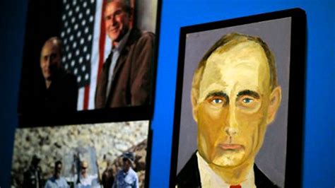 George W Bush Unveils His Oil Paintings Of World Leaders Fox News