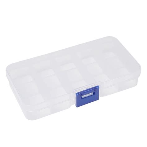 10 15 24 Compartments Plastic Box Jewelry Bead Storage Container DIY