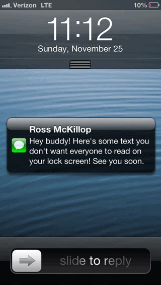 How To Stop Text Messages From Displaying On Your Iphone Lock Screen Simple Help