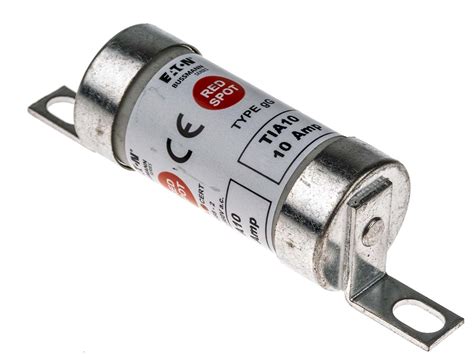 Tia10 Eaton 10a British Standard Fuse A2 660v Ac 73mm Rs