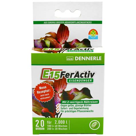 Dennerle E15 FerActiv 20pcs AQUARIUMTRADER