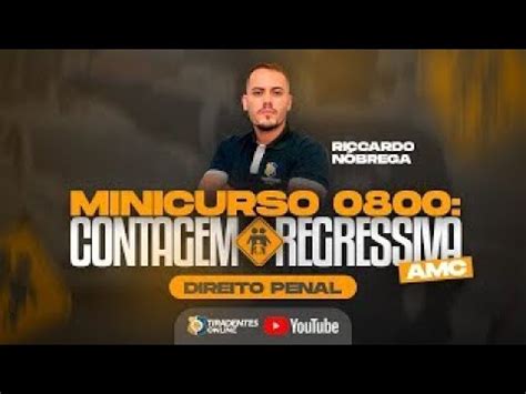 Mini Curso Gratuito Amc Contagem Regressiva Direito Penal Prof