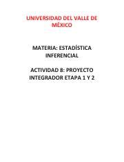 A Pdf Universidad Del Valle De M Xico Materia Estad Stica