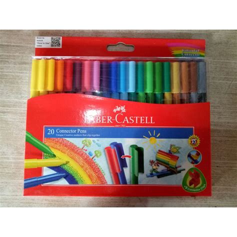 Jual Faber Castell Connector Pens Spidol Shopee Indonesia