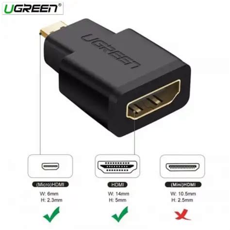 Ugreen Micro Hdmi Male To Hdmi Female Adapter Kinaun किनौं Online