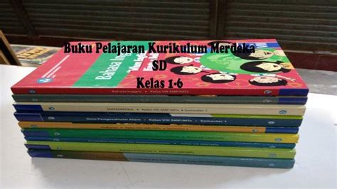 Materi Dan Link Download Buku Pelajaran Kurikulum Merdeka Sd Kls 1 6