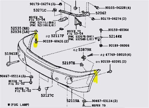 Toyota Highlander Front Bumper Removal