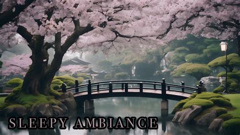 Japanese Garden Rain Ambient Sounds For Deep Sleep Or Relaxation