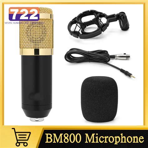 Bm 800 Microfone Profissional Est Dio Condensador Microfone Bm800 Mic