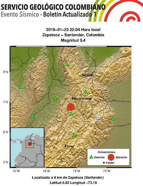 Fuerte Sismo Sacudió El Centro Oriente De Colombia Reporteros Asociados