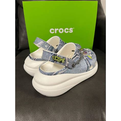 Crocs x SZA Classic Clog Women's 9 Jean pattern... - Depop