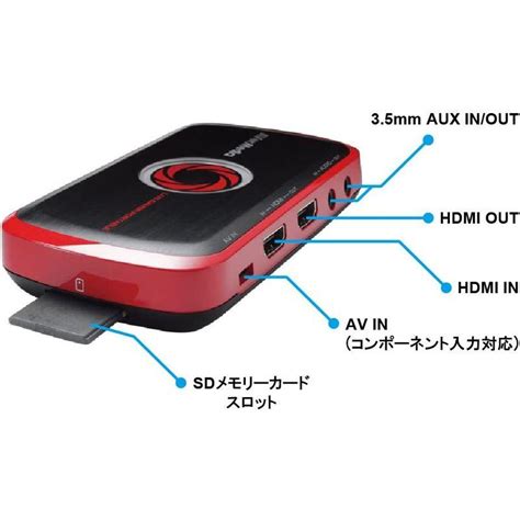 AVerMedia Live Gamer Portable AVT C875 ポータブルビデオキャプチャーデバイス 日本正規代理店品 DV